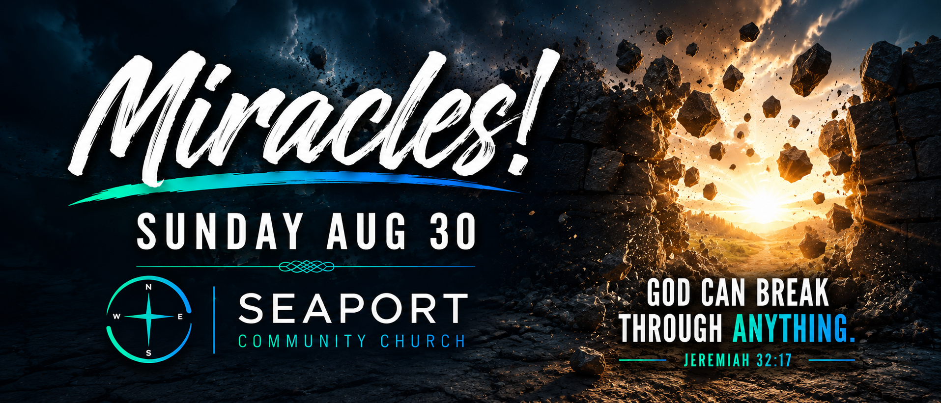 Featured image for “Reasons to Believe for a Miracle – Sunday, August 30, 2026”