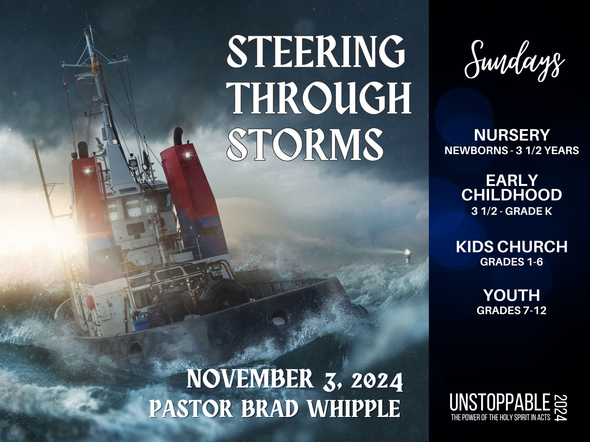 Featured image for “Steering Through Storms – November 3rd, 2024”