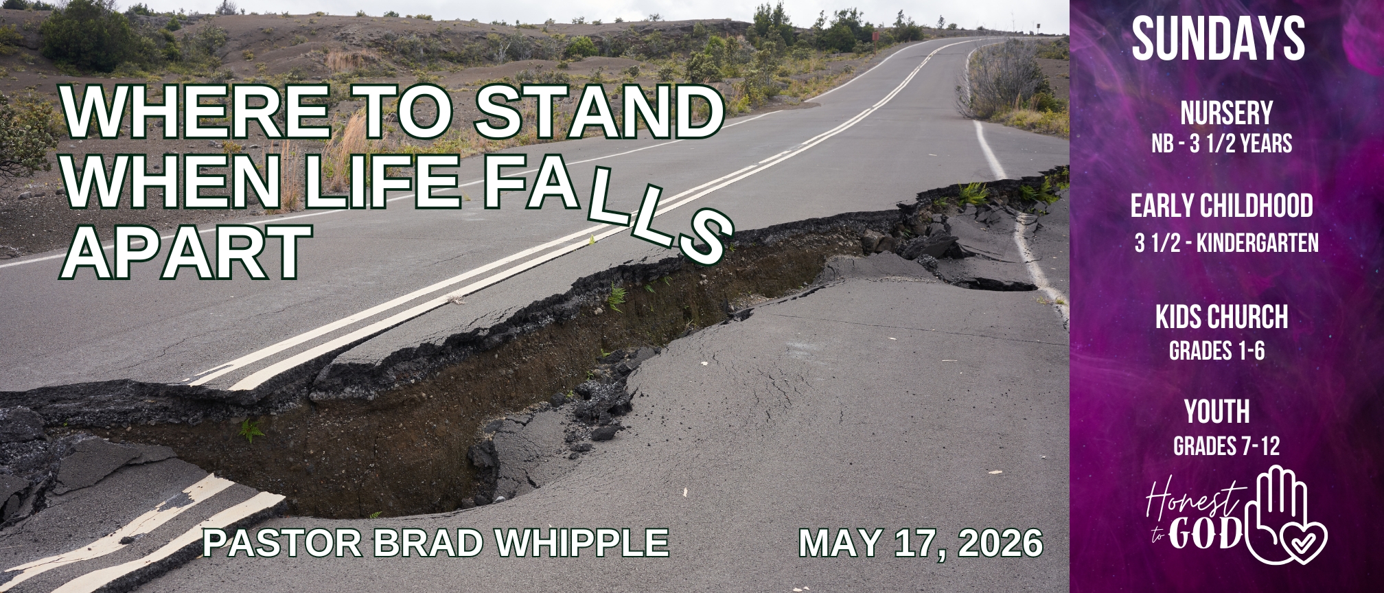 Featured image for “Where to Stand When Life Falls Apart: Psalm 46- May 17, 2026”